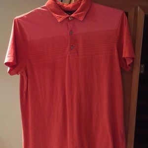Men’s small- red polo